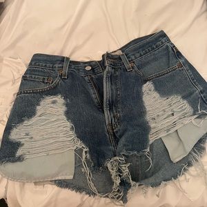 Furst of a Kind Vintage Levi Jean Shorts